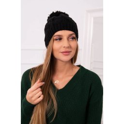 marka niezdefiniowana Cap with fleece Stefania K278 black