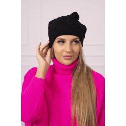 marka niezdefiniowana Women's cap Uliana K408 black