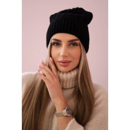marka niezdefiniowana Cap with fleece Anna K238 black