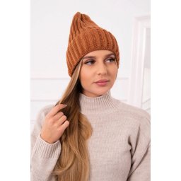 Kesi Cap with turn up Zyta K308 camel