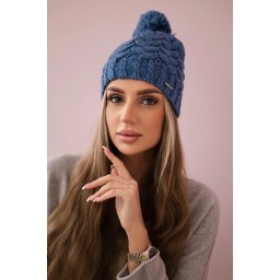 Kesi Cap with fleece Waleria K307 jeans