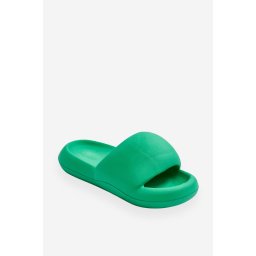 Boto Дамски олекотени дунапренени чехли на платформа Green Milton
