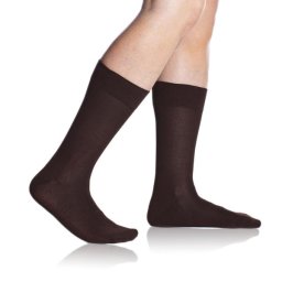 Bellinda BAMBOO COMFORT SOCKS - Men's Classic Socks - Brown