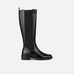 Black Women's Geox Walk Pleasure Boots - Women's