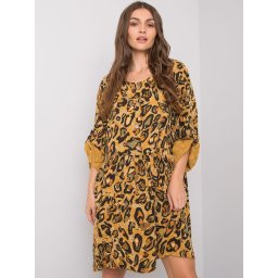 Dress-DHJ-SK-21464.99-dark yellow