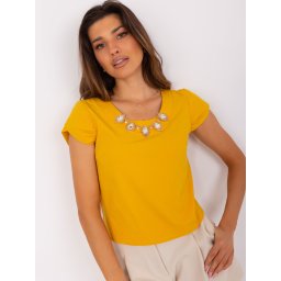 Blouse-LK-BZ-505783-2.01P-dark yellow