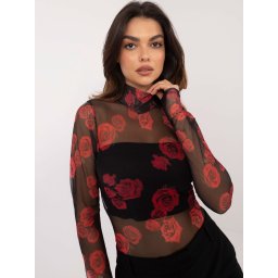 Blouse-DHJ-BZ-18275-2.61-black-red