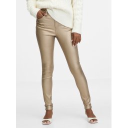 Gold Women's Skinny Fit Jeans ORSAY - Women's