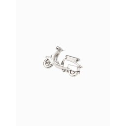 Ombre Decorative metal clothes pin scooter - silver