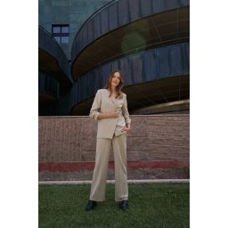 Marisse Women's Trousers Z-Sp-4515 Beige