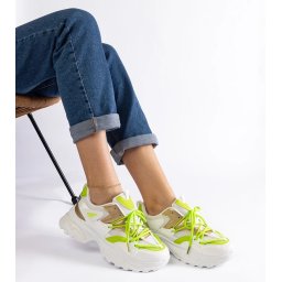 Gemre White Sulamita sports sneakers