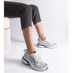 Gemre Blue women's sports sneakers Ondina