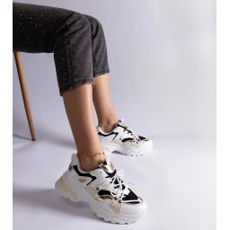 Gemre White-black Sulamita sports sneakers