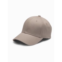 Ombre Men's one-color baseball cap - ash
