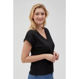 Marisse Women's T-Shirt L-Ts-4621 Black
