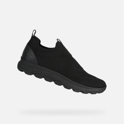 Black men's sneakers Geox Spherica - Men's