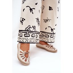 Zazoo Плоски балерини от естествена кожа Зазу