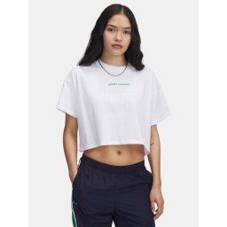 Women's T-shirt Under Armour UA W VARSITY MIX HW SS CROP - Women's