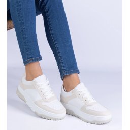 Gemre Beige platform sneakers Undina
