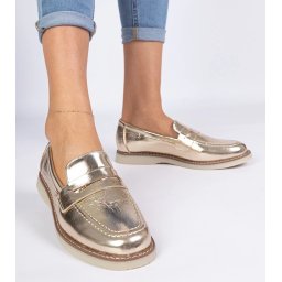 Gemre Golden classic women's loafers Merisa
