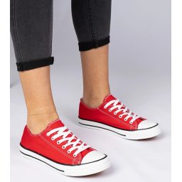 Gemre Red classic women's sneakers Menfis