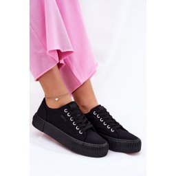 BIG STAR SHOES Дамски Текстилни Кецове Big Star