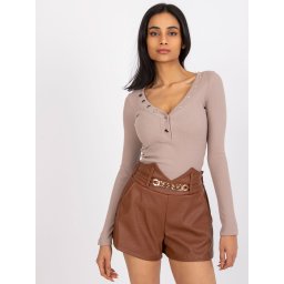 Shorts-DHJ-SN-5060.66P-brown