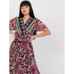 Dress-DHJ-SK-11331-3.61-black-pink
