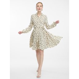 Cream Women's Knee-Length Shirt Dress ORSAY - Women's