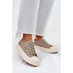 BIG STAR SHOES Дамски Платформи От Материал Big Star
