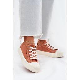 BIG STAR SHOES Дамски платнени маратонки на платформа Big Star