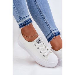 Дамски Обувки На Платформа Бели LEE ISLA C WOMEN LOW