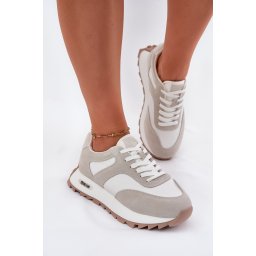 BIG STAR SHOES Суедени маратонки на платформа дамски Big Star