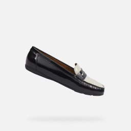 Black women's moccasins Geox Annytah MOC - Women's