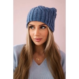 Kesi Cap with fleece Paulina K227 dark jeans