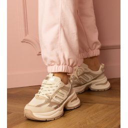 Gemre Beige Aries chunky sole sports sneakers
