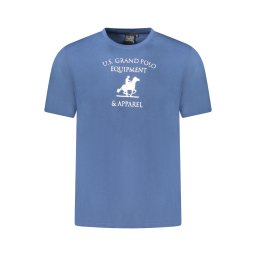 Мъжка синя тениска US Grand Polo