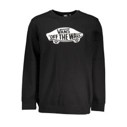 Черен суичър с качулка VANS