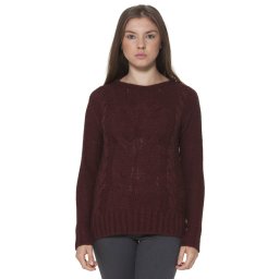Дамски червен пуловер FRED PERRY