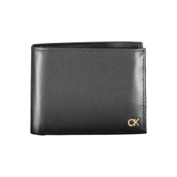 Черен мъжки портфейл Calvin Klein