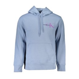 Син суитшърт Calvin Klein без цип
