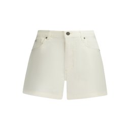Дамски бели дънкови шорти Guess