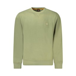 Зелен суичър с качулка HUGO BOSS