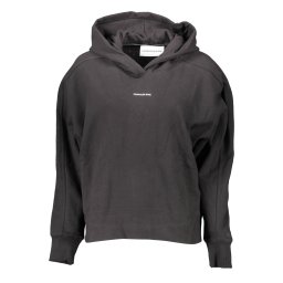 Черен суичър с качулка Calvin Klein
