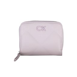 Дамски портфейл Calvin Klein в лилав цвят