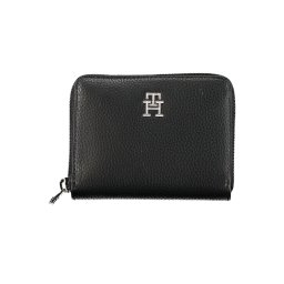 Дамски портфейл Tommy Hilfiger, черен