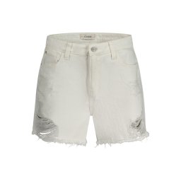 Дамски бели дънкови шорти GUESS