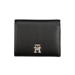 Дамски портфейл Tommy Hilfiger, черен