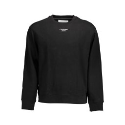 Черен суитшърт с цип Calvin Klein