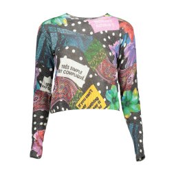 Пуловер с шарки Desigual